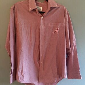 Alabama Campus Specialties Red Checkered Shirt